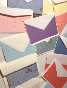 photo of coloured cards
